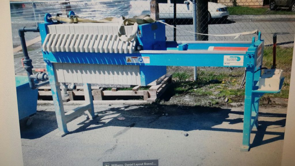 Sold Used 2007 Water Press Filtration System Water Treatment