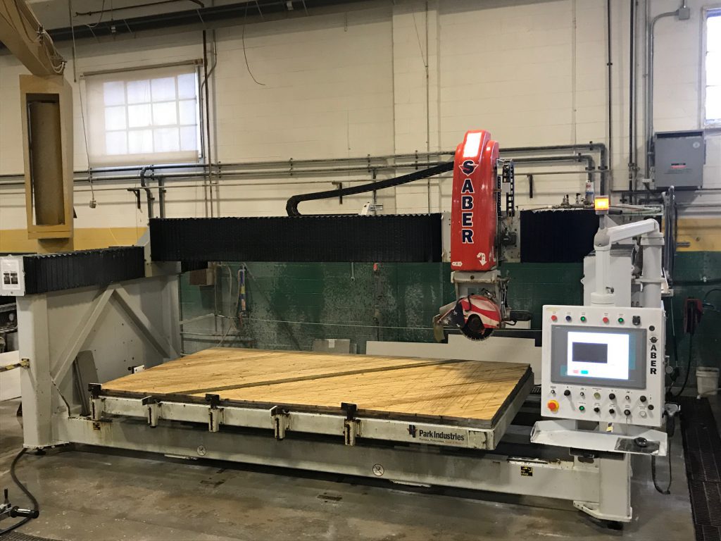 Sold Used 2016 Park Industries Saber Saw 5 Axis CNC Saw All Used
