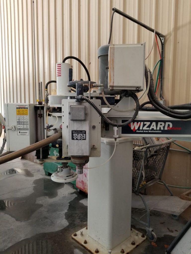 Sold Used 2006 Wizard Deluxe Park Industries Sink Cut Out Mach - All ...