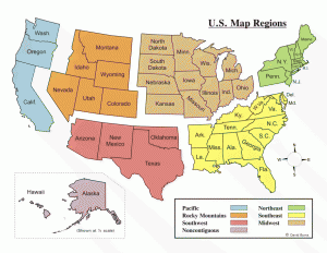 region map